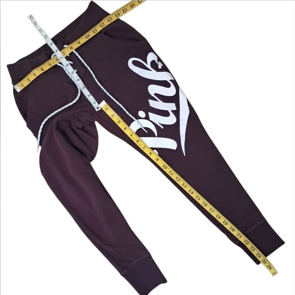 Victoria's Secret PINK Logo Colorblock Full Zip Hoodie and Joggers Set Size XS - Picture 14 of 16